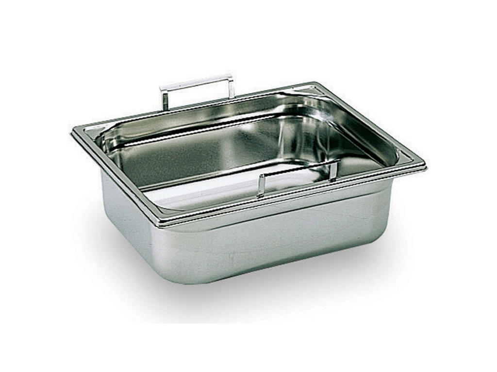 Stainless steel canteen / gastro tray 1/2 GN