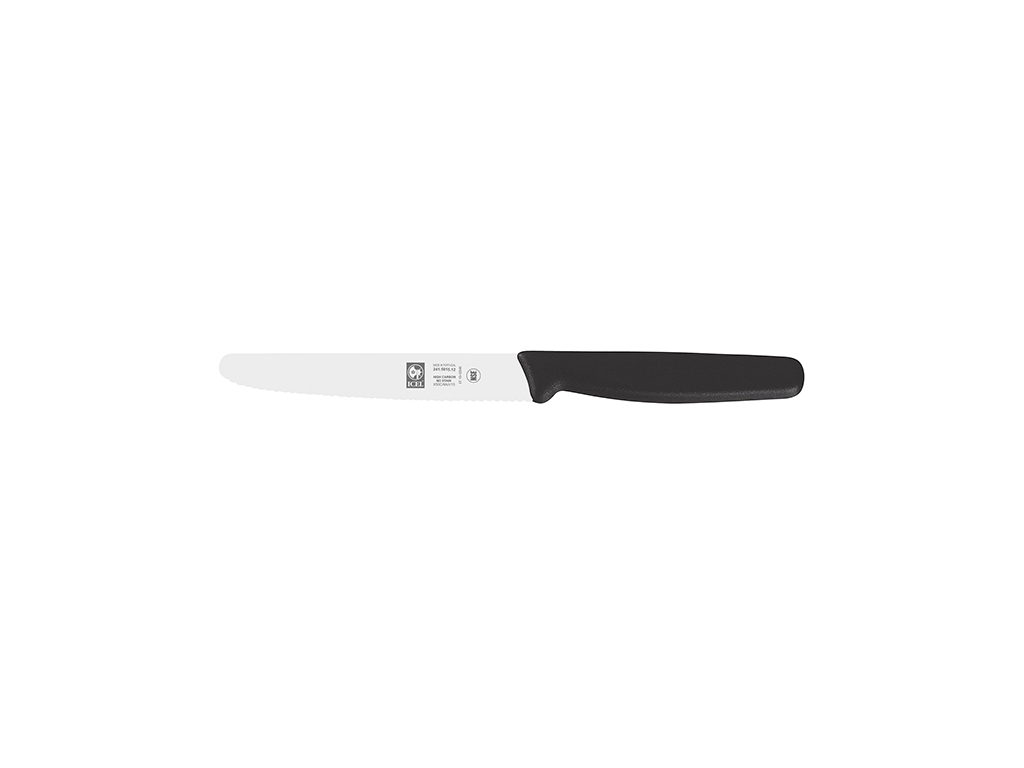 Steak Knife - Stainless Steel - Black - 120mm