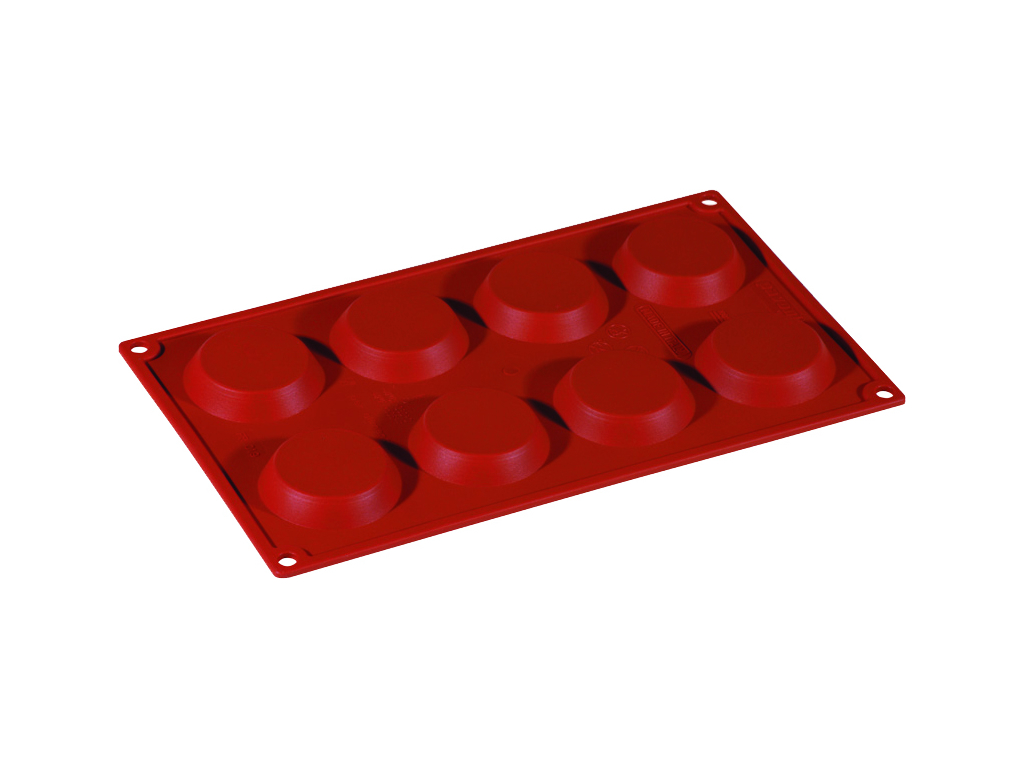 Baking Mold Silicone 1/3 GN, 8 Florentines