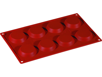 Baking Mold Silicone 1/3 GN, 8 Florentines