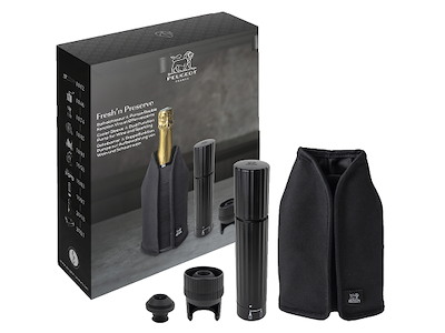 Gift set with Bottle Cooler and Wine Pump