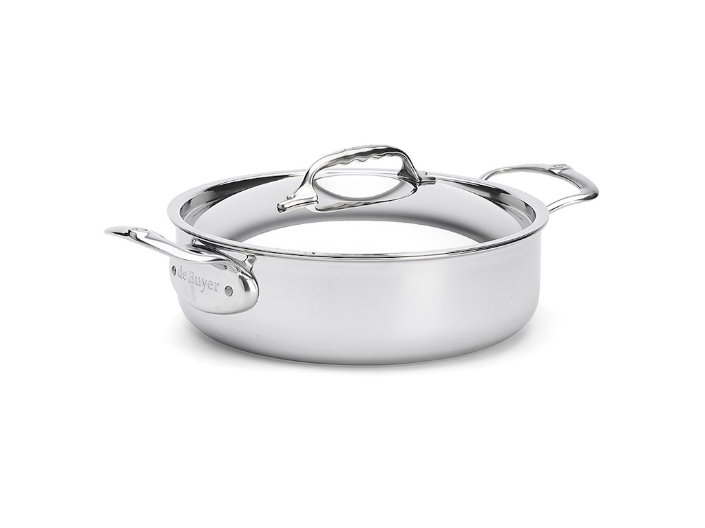 De Buyer Affinity sauté pan with lid Ø24 cm