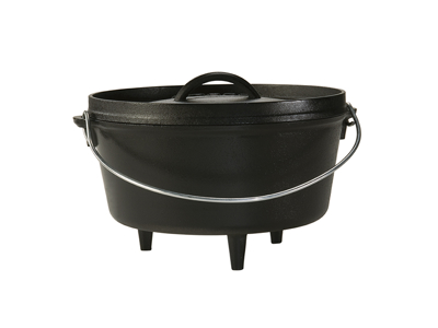 Cast iron grill pot Ø25 cm LODGE