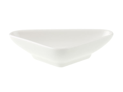 Pi Square Flat triangular bowl 110x70 mm