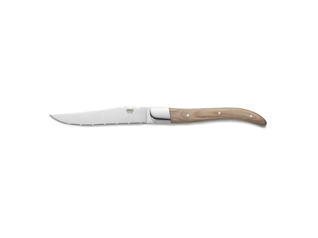 Steak knife CARLOS Pakka Wood Light Brown 11