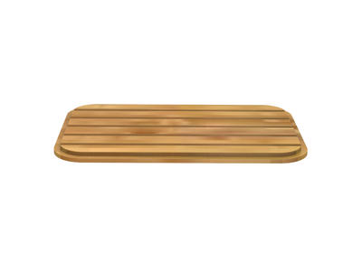 Bamboo Lid - 11x296x195mm