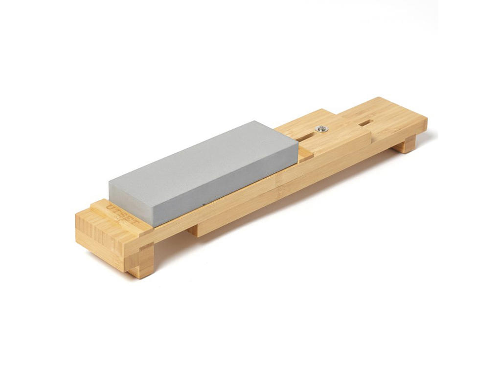 Holder for sharpening stone 43x10x9 cm bamboo