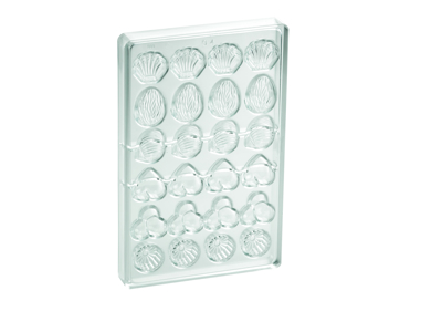 Chocolate mold transparent 24 variants 1
