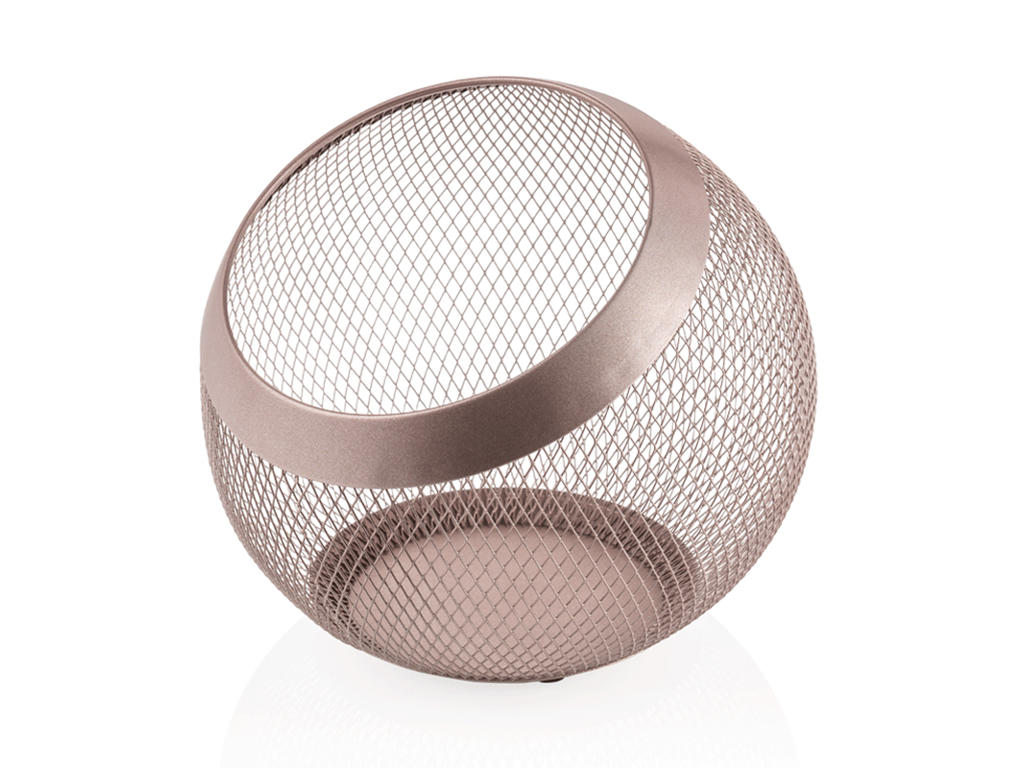 Basket Metallic Nude Net Open ball 24 cm