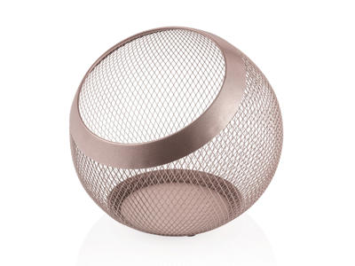 Basket Metallic Nude Net Open ball 24 cm