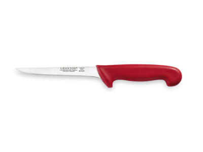 Deboner, 15 cm, Granton, Slim, Red
