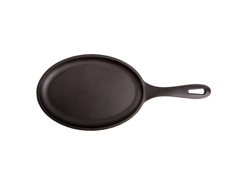 Fajita pan, 24x17.5 cm, Victoria, cast iron
