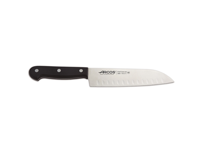 Santoku knife, 17 cm, Arcos Universal, with air blade