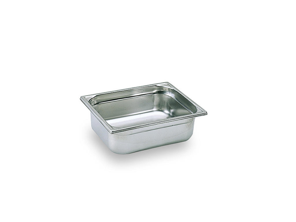 Stainless steel canteen / gastro tray 1/2 GN