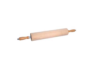 Cake roller with ball bearing wood 45 cm