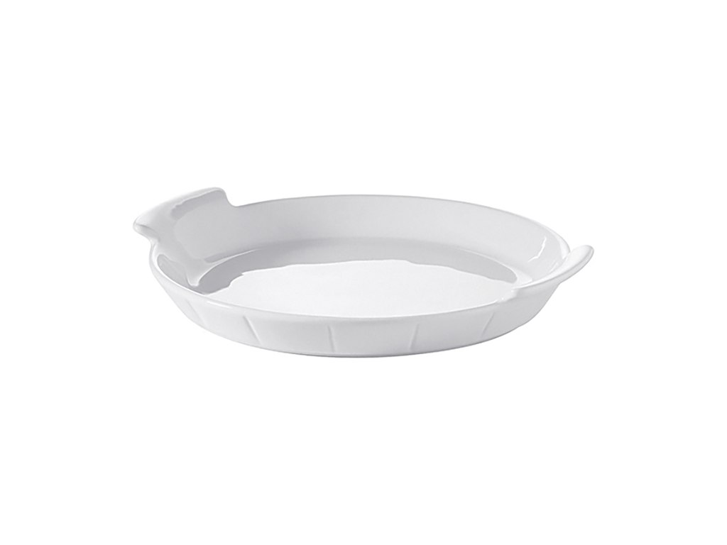 Tray with handle Ø 15 cm White Sfood