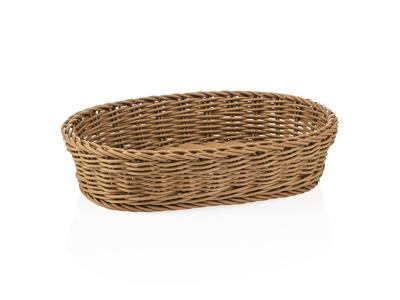 Bread Basket Beige 32x23x7 cm Weaver Pro