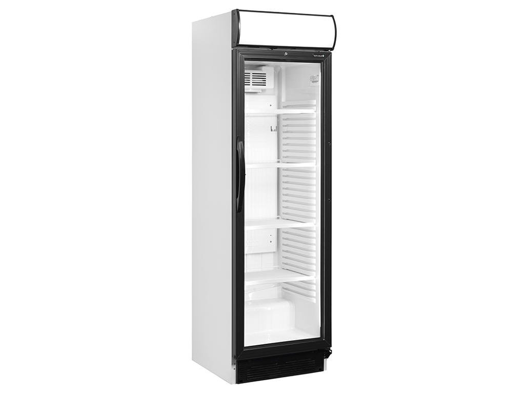 Display refrigerator 358 ltr. White with light top