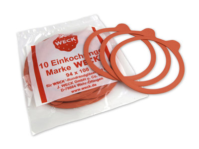 Weck Rubber Ring RR100 - package with 10 pcs