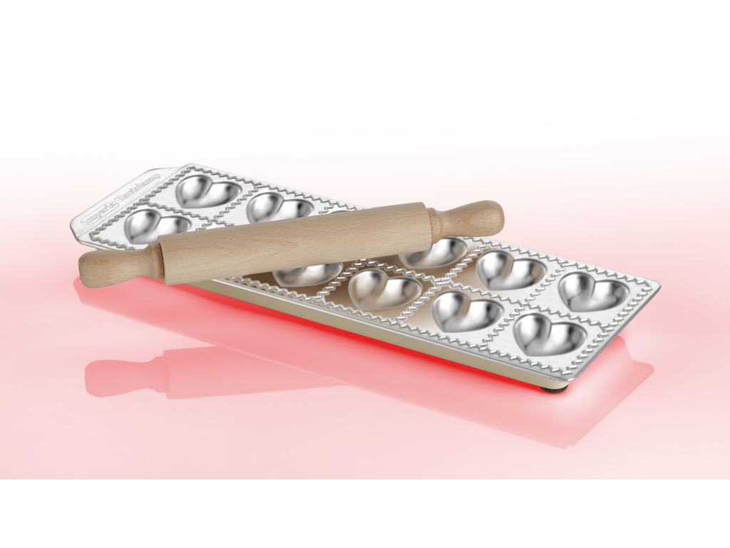 Ravioliform, 12 pcs, heart-shaped