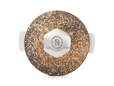 Lid for pot Ø22 cm Unglazed Black/Gold Revolution 2