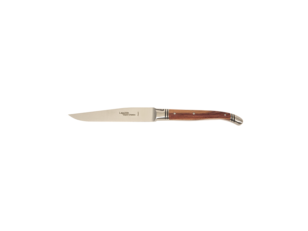 Steak knife, Laguiole Avantage, handle of rosewood