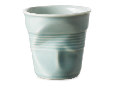 Froisse Crumpled Cappuccino Cup 18 cl Blue