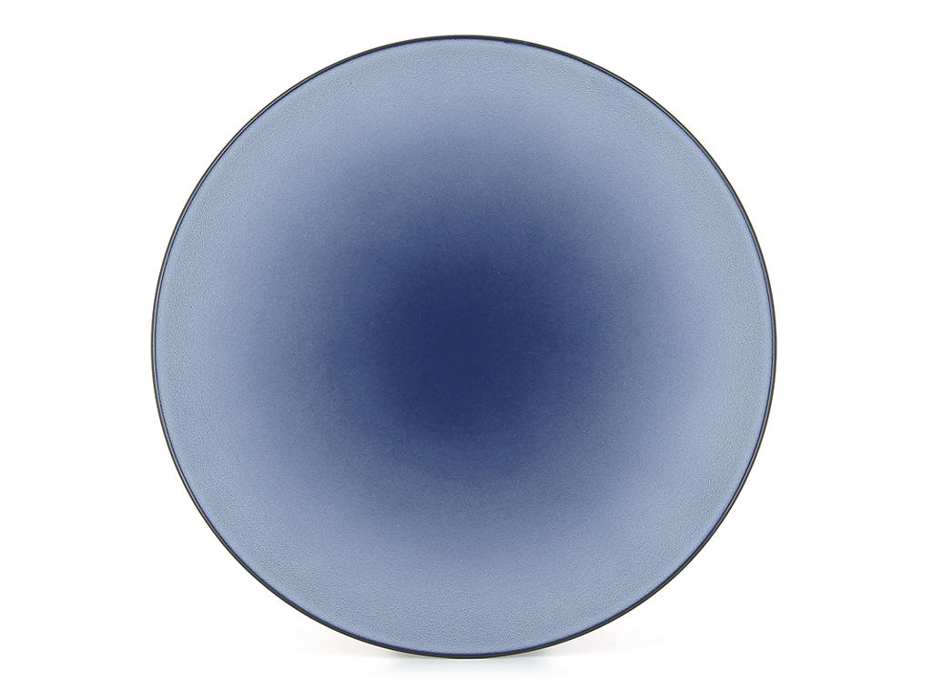 Plate Ø31 cm Blue Equinoxe