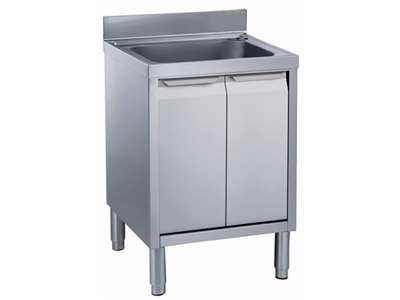 Cabinet 700x700x1000 m. wash 2 doors