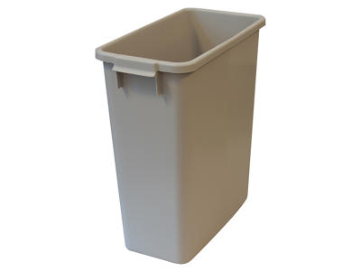 Plastic bucket w/lid 60 ltr. Grey Keba