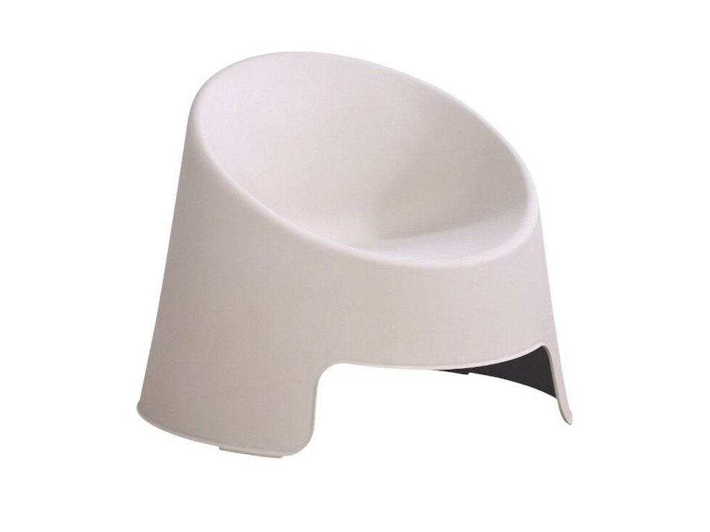 Zederkof Lounge Chair oval in light gray