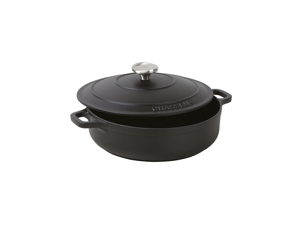 Chasseur Pot Ø24 cm low black