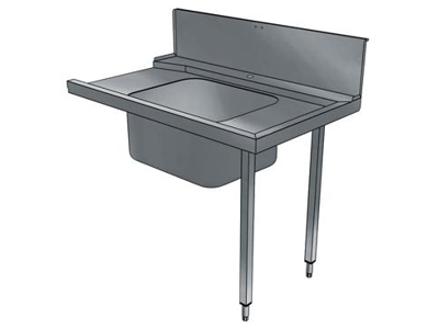 Entrance table 1200 mm w/wash H>V