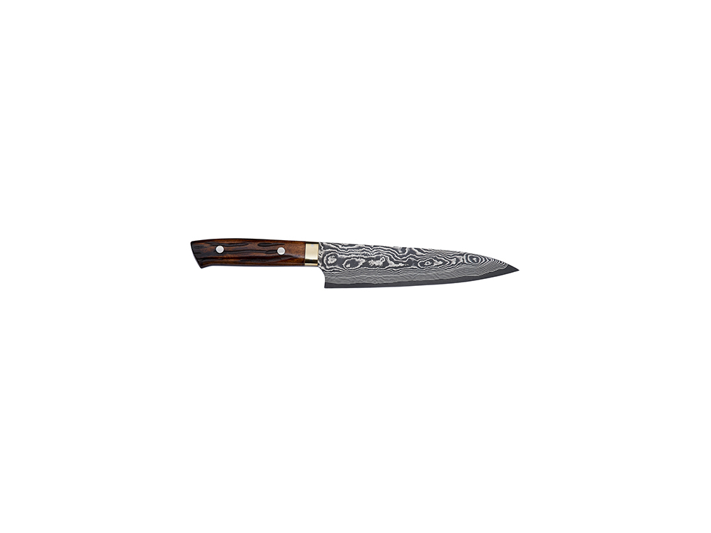 Chef's knife, 18 cm, Takefu Yellow Bull, VG-10 61 layers