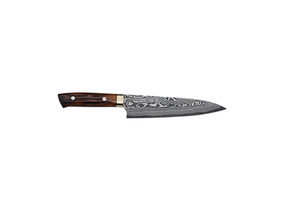Chef's knife, 18 cm, Takefu Yellow Bull, VG-10 61 layers