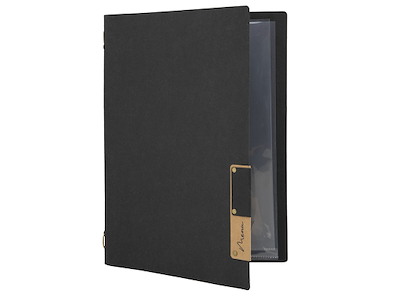 Menu Card Black Nature incl. 4xA4 pocket