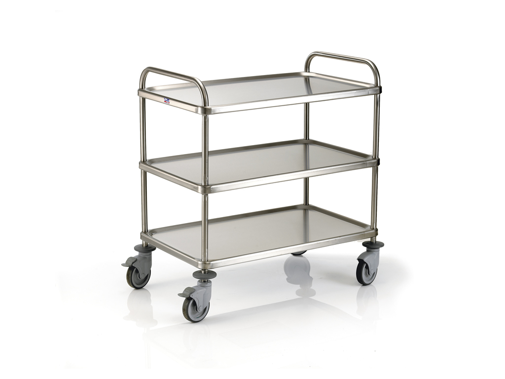 Rolling table 3 levels 90x55 cm