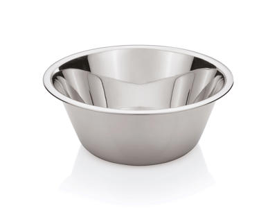 Conical stainless steel bowl 2 liters Ø 20cm
