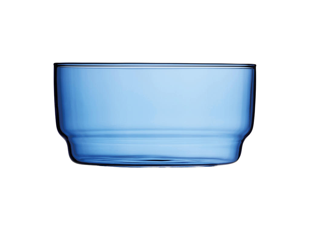 Bowl Glass Torino 12 cm 2 pcs. Blue