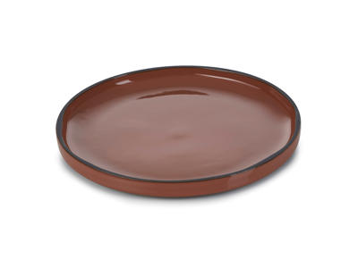 Plate Bread Ø15 cm Brown Caractere