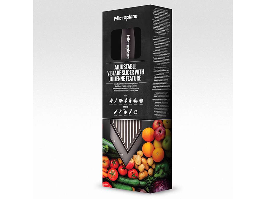 Mandolin V-cut/julienne Microplane