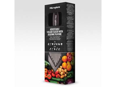 Mandolin V-cut/julienne Microplane