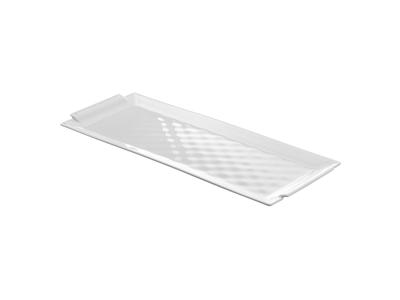 Tray 43x15x1.5 cm White Bombay