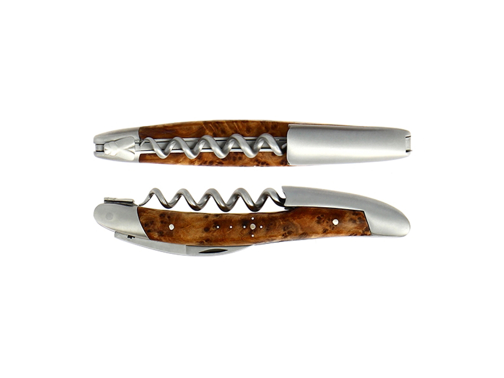 Corkscrew, Laguoile, Handle of thuja wood