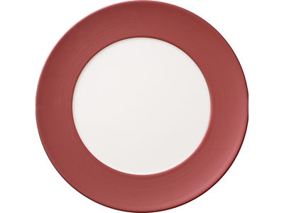Copper Glow Plate Copper/White Ø 320 mm