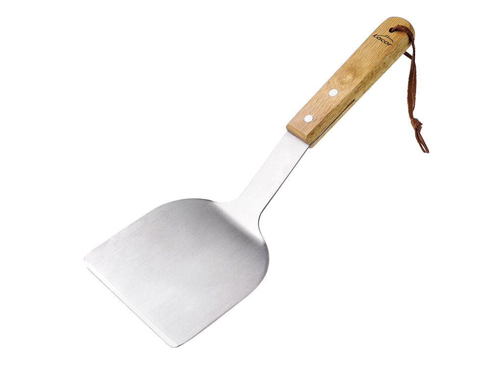 Palette Wide w/wooden handle and leather strap