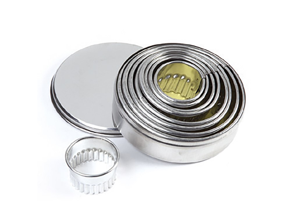 Cutter set Ribbed 9 pcs 20-105mm