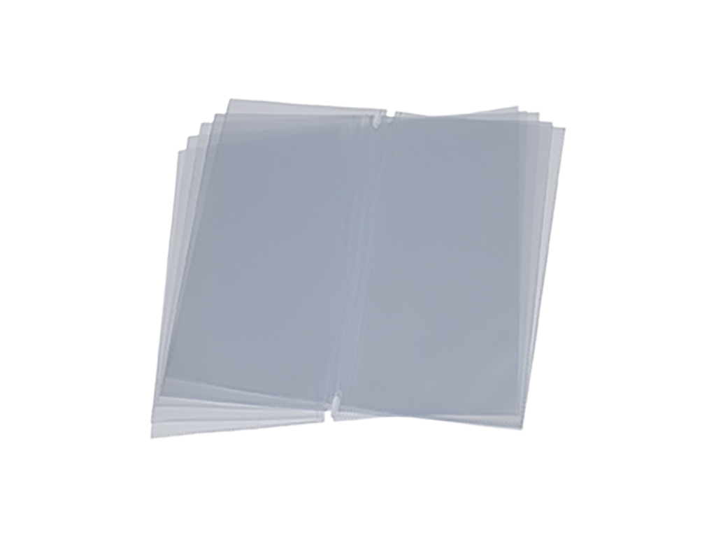 Menu pockets t. Menu card Long Transparent 10 pcs.