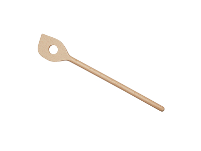 Ladle Corner Model w.hole 30 cm Beech