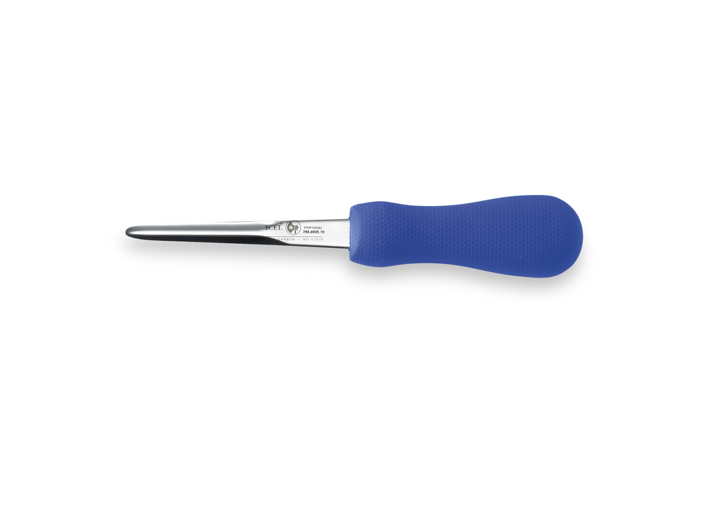 Oyster Knife - Stainless Steel - Blue - 100mm
